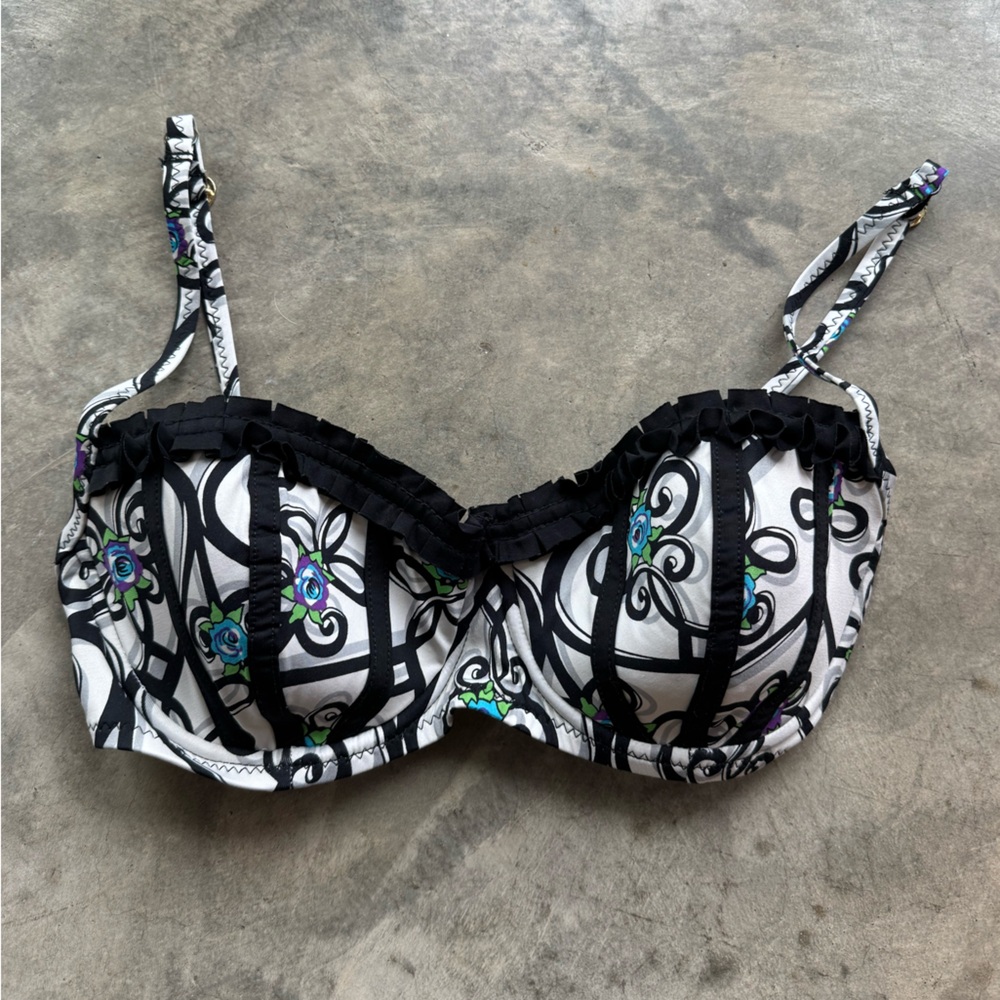 Betsy Johnson Swim Primrose Bikini Top